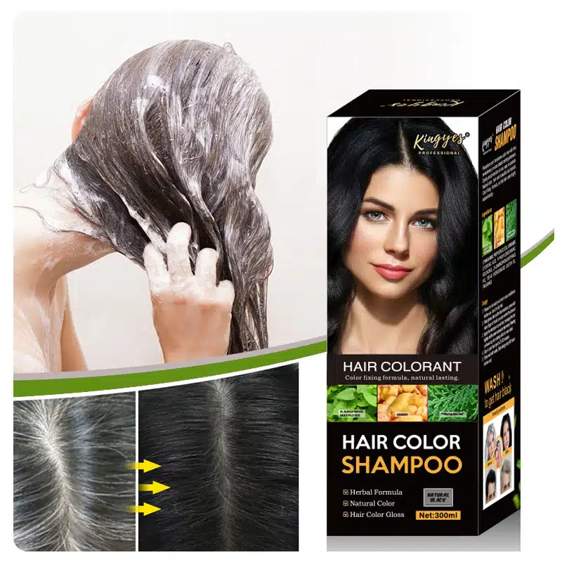 Hair coloring shampoo