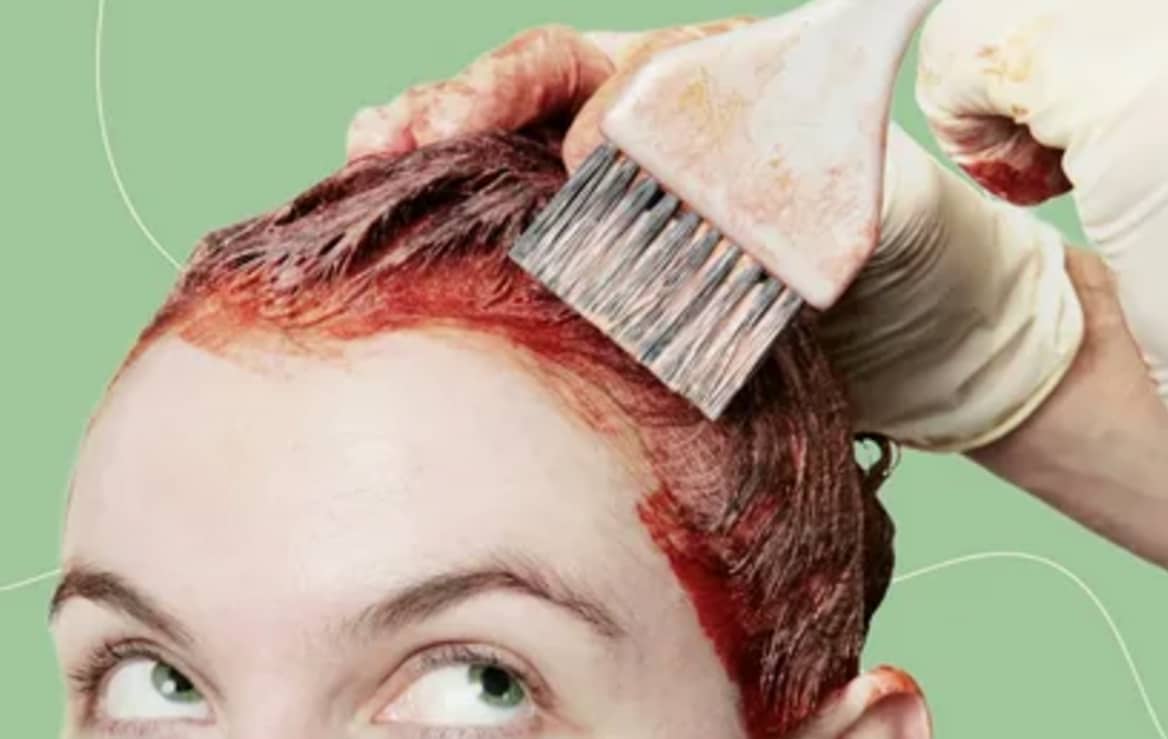Permanentes Haarfärbemittel455
