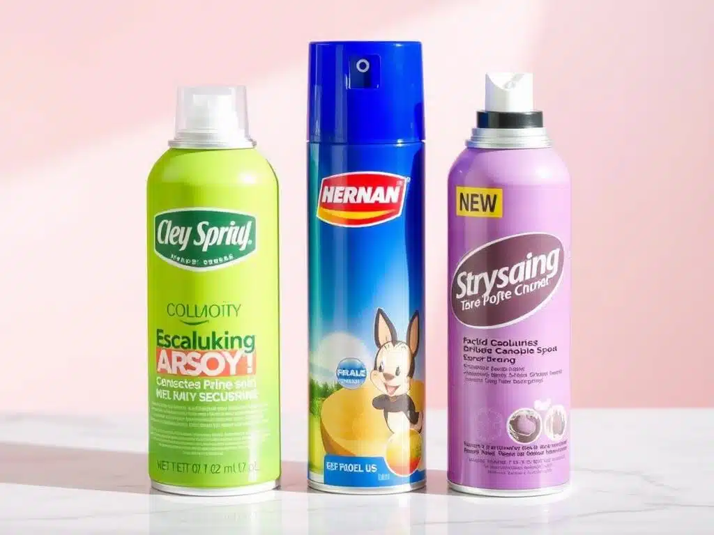 3 Types of cosmetic Aerosols11