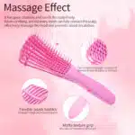 Hair Plastic Detangling Brush2