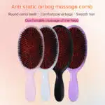 Pins Cushion Paddle Hair Brush1