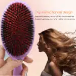 Pins Cushion Paddle Hair Brush5