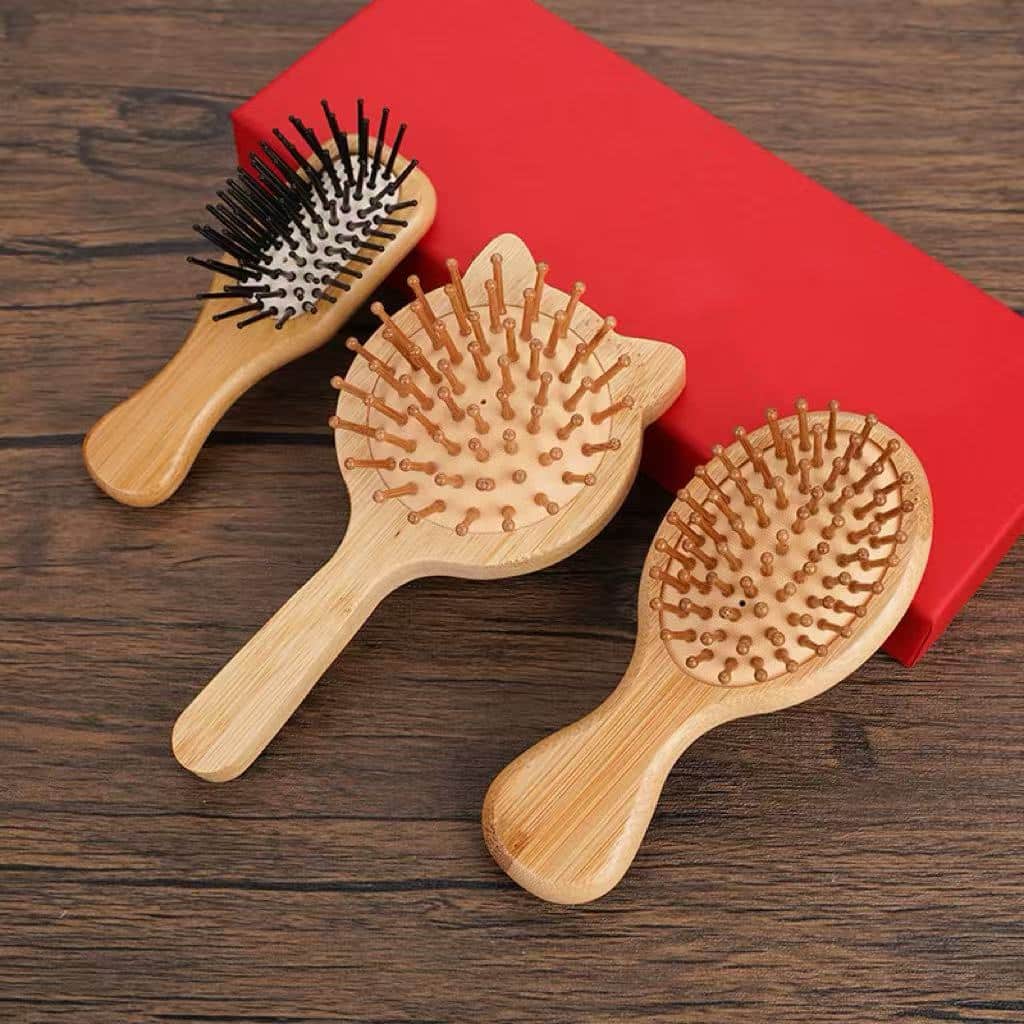 Bamboo Portable Air Cushion Comb 8